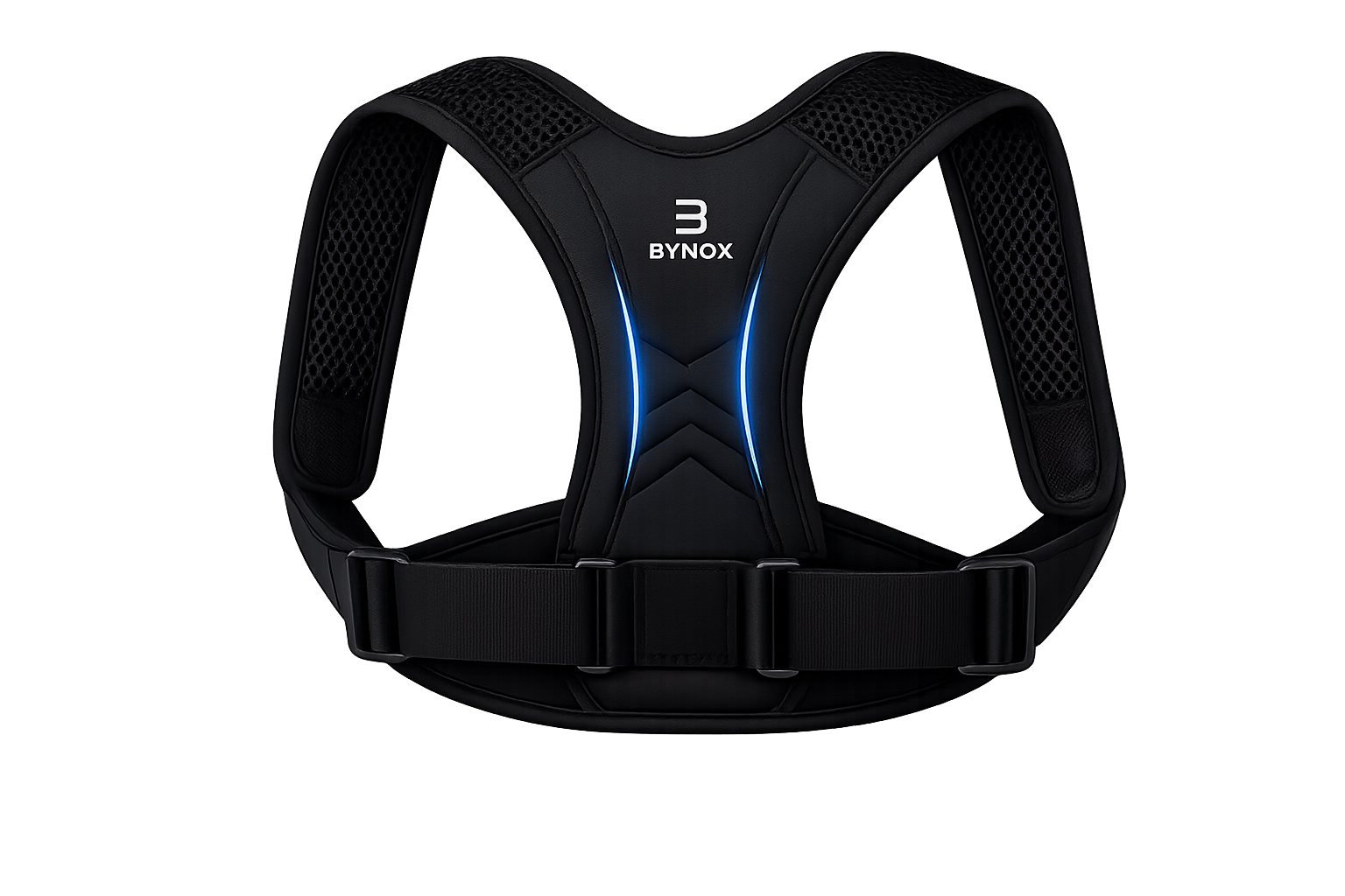 Corrector de Postura Inteligente BYNOX™ | Soporte Ergonómico Ajustable para Espalda y Hombros