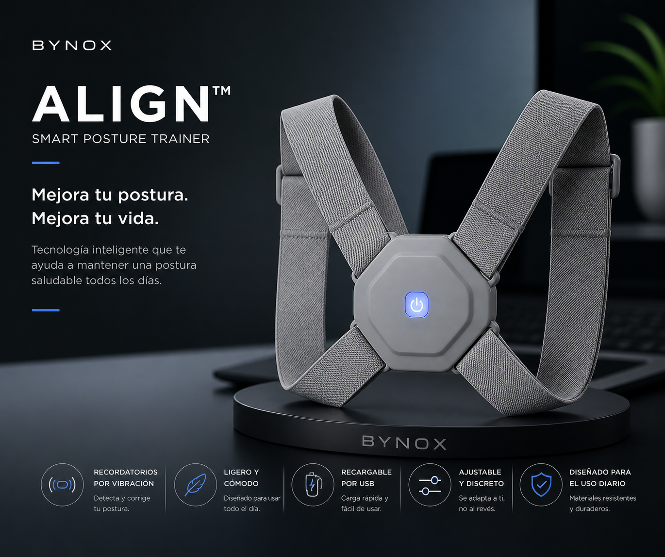 BYNOX Align™ Smart Posture Trainer