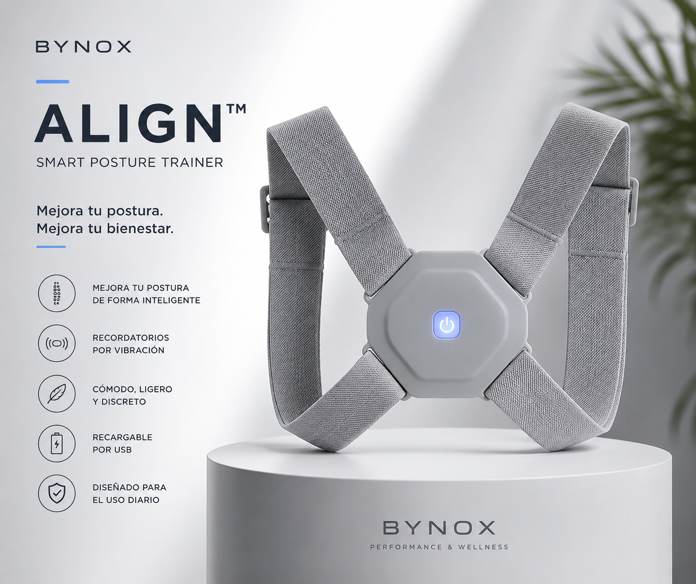 BYNOX Align™ Smart Posture Trainer